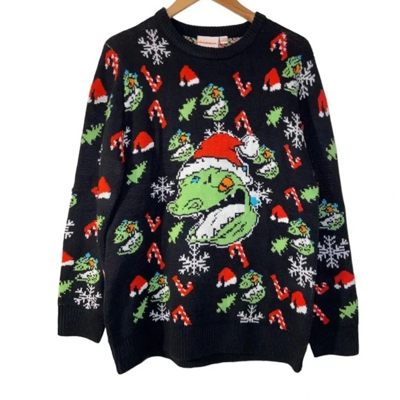 Rugrats Reptar Nickelodeon Christmas Sweater - Picture 1 of 5